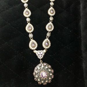 amethyst topaz turkish necklace